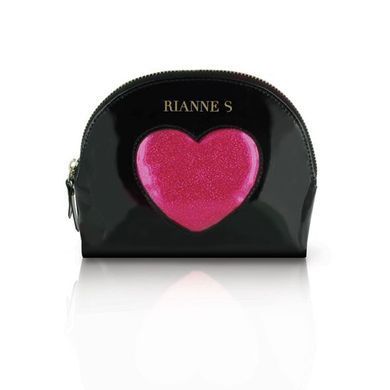 Романтичний набір аксесуарів Rianne S: Kit d'Amour: віброкуля, пір'їнка, маска, чохол-косметичка Bla SO3871 фото