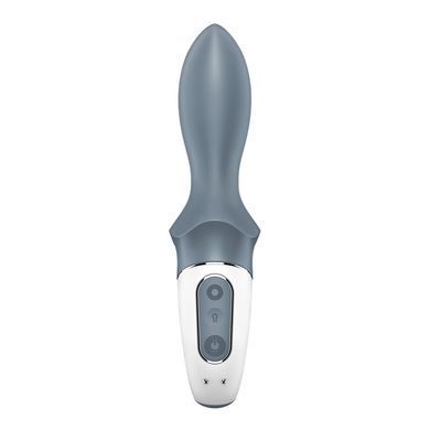 Анальний надувний вібратор Satisfyer Air Pump Booty 1, гнучкий стовбур SX2179 фото