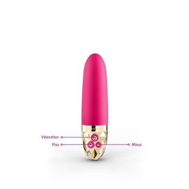 Вібратор Mystim Sleak Freak Pink, 8 режимів, внутрішня та зовнішня стимуляція SO8140 фото