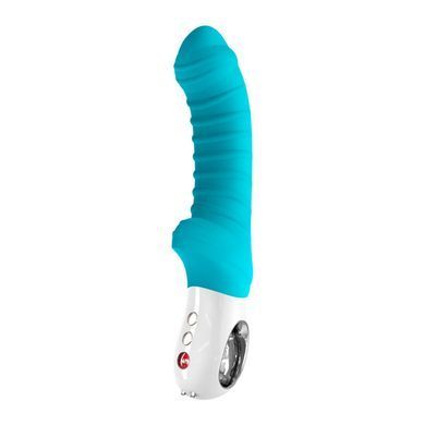 Вибратор для точки G Fun Factory TIGER petrol, ребристый, подходит для анальной стимуляции SX0941 фото