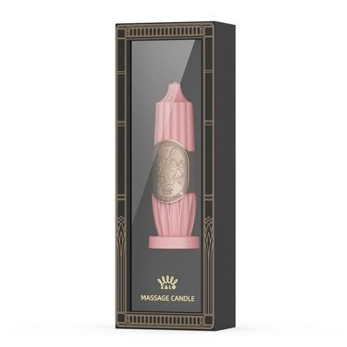 Роскошная массажная свеча Zalo Massage Candle Pink SO8232 фото