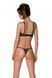 Эротический комплект Passion MARINA SET WITH OPEN BRA, S/M, black, открытые чашки SO9736 фото 2
