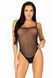 Еротичне боді Leg Avenue Cami bodysuit with thong Black XL, на бретелях SO9168 фото 1
