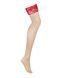 Панчохи під пояс із широким мереживом Obsessive Lacelove stockings XS/S SO8658 фото 3