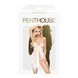 Бэби-долл с ажурным браллетом и высоким разрезом Penthouse - Sweet Beast White S/M SO5300 фото 3