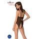 Боди с ажурным декором и открытым шагом Passion URSULA BODY S/M, black SO5830 фото 2