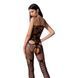 Ажурный бодистокинг с интимными вырезами Passion BS076 black SO4153 фото 2