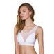 Топ с прозрачной вставкой Passion PS002 TOP L, white SO4203 фото 1