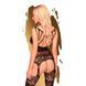 Бодистокинг в будуарном стиле Penthouse - Hottie Black XL SO5270 фото 2