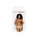 Трусики-бразилиана Penthouse Adore Me S/M White, цветочное кружево, тонкие ремешки, бантики SO6477 фото 3