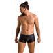 Мужские кожаные боксеры с клапаном Passion 050 SHORT PATRICK XXL/XXXL Black SO7623 фото 3