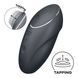 Вібростимулятор-пульсатор Satisfyer Tap & Climax 1 Grey, ефект постукування пальцем, 2 мотори SX0567 фото 1