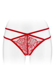 Трусики-стринги Fashion Secret MYLENE Red с двойной линией бедра SO2256 фото