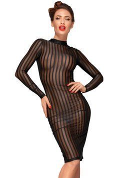 Сукня з мокрим ефектом Noir Handmade F182 Classic dress made of elastic tulle, S SX0047 фото