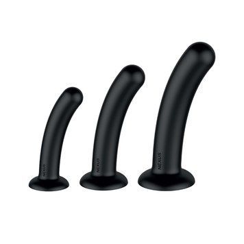 Набір дилдо Nexus Dilating Set (17см, 15см, 12,5см) (м'ята упаковка!!!) SX1341-R фото