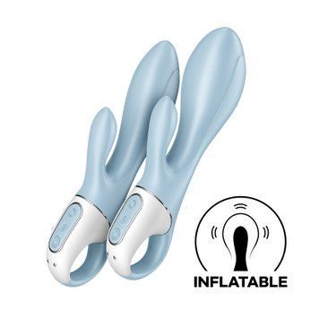 Вібратор-кролик надувний Satisfyer Air Pump Bunny 1 SX2180 фото