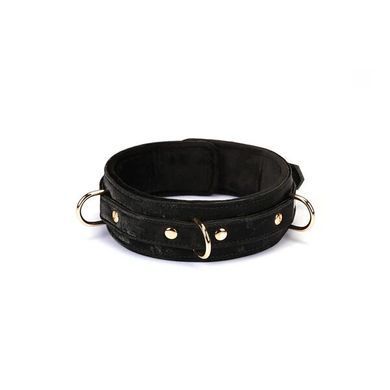 Нашийник з повідцем Liebe Seele Boudoir Amor Collar with Leash Black SX1668 фото