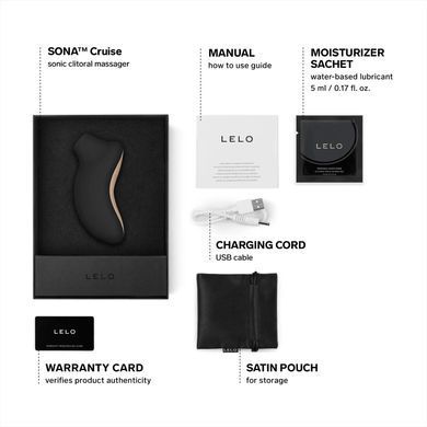 Звуковой стимулятор LELO SONA Cruise Black SX2550 фото