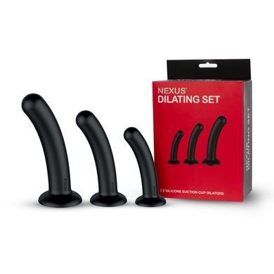 Набір дилдо Nexus Dilating Set (17см, 15см, 12,5см) (м'ята упаковка!!!) SX1341-R фото