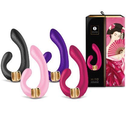 Вібратор-кролик Shunga Miyo Light Pink SO6910 фото
