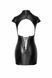 Платье Noir Handmade F309 Fantasy, XXL, black, мини, под латекс, короткий рукав, шнуровка сзади SX0295 фото 5