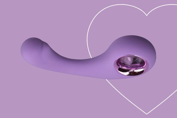 Вибратор для точки G FairyGasm BraveryAward violet SX0627 фото