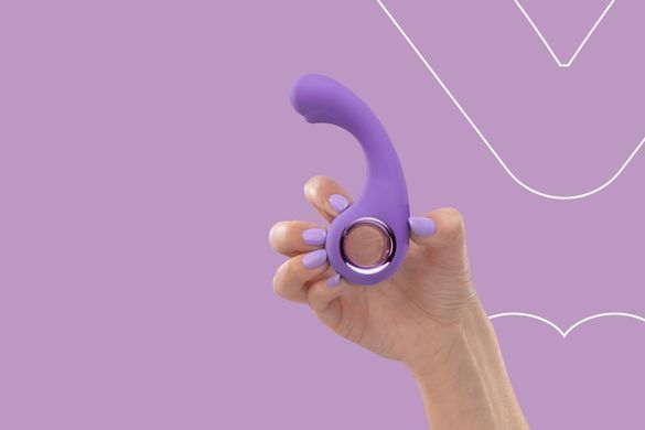 Вибратор для точки G FairyGasm BraveryAward violet SX0627 фото