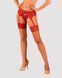 Чулки под пояс с широким кружевом Obsessive Lacelove stockings M/L SO8659 фото 1