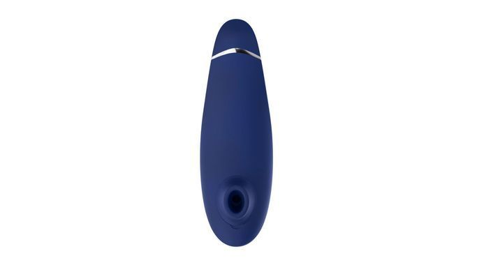 Вакуумний кліторальний стимулятор Womanizer Premium 2 - Blueberry, функції Autopilot та Smart Silence SO8752 фото