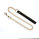 Нашийник з повідцем Liebe Seele Boudoir Amor Collar with Leash Black SX1668 фото 8
