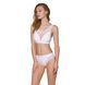 Топ з прозорою вставкою Passion PS002 TOP M, white SO4204 фото 2