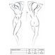 Напівпрозорий корсет Passion Exclusive MIRAJANE CORSET S/M, black PS26408 фото 7