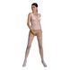 Бодистокинг Passion ECO BS001 One Size white, с доступом, имитация подвязок, флористический декор SO7067 фото 1