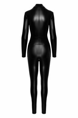 Комбинезон Noir Handmade F319 Caged, M, под латекс, длинный рукав, с доступом, кольцо на поясе SX0346 фото