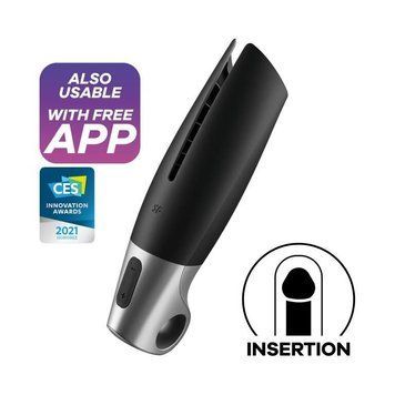 Смарт-мастурбатор Satisfyer Power Masturbator с вибрацией SO7775 фото