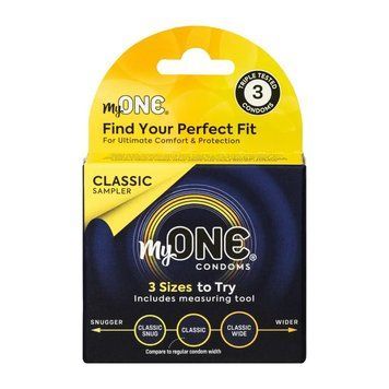 Презервативы MyONE Classic Sampler 3 шт, картонная коробка SX1247 фото