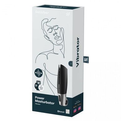 Смарт-мастурбатор Satisfyer Power Masturbator з вібрацією SO7775 фото