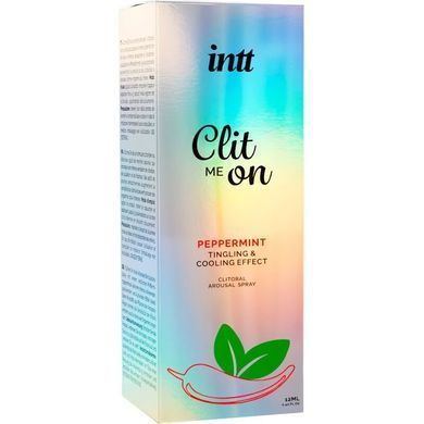 Распродажа! Возбуждающий спрей для клитора Intt Clit Me On Peppermint Cooling 12мл (срок 01.2026) SO8392-R фото