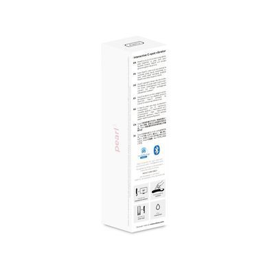 Интерактивный вибростимулятор точки G Kiiroo Pearl 3 Pink SO7675 фото