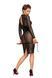 Сукня з мокрим ефектом Noir Handmade F182 Classic dress made of elastic tulle, M SX0048 фото 2