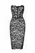 Платье Noir Handmade F301 Catalyst, XL, black, миди, кружево, открытые плечи, шнуровка на спине SX0246 фото 5