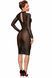 Сукня з мокрим ефектом Noir Handmade F182 Classic dress made of elastic tulle, M SX0048 фото 4