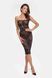 Платье Noir Handmade F301 Catalyst, XL, black, миди, кружево, открытые плечи, шнуровка на спине SX0246 фото 1