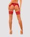 Панчохи під пояс із широким мереживом Obsessive Lacelove stockings XL/2XL SO8660 фото 2