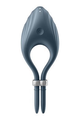 Эрекционное вибокольцо лассо Satisfyer Duelist Dark Blue, 10 режимов, мощный мотор SO6276 фото