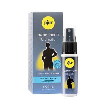 Пролонгирующий спрей pjur Superhero Ultimate Spray 20 мл, самый мощный SX1116 фото