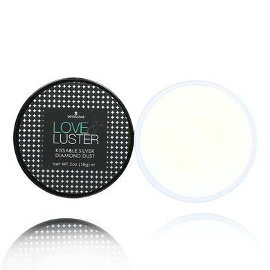 Мерцающая пудра для тела Sensuva - Love & Luster Kissable Diamond Dust (19 г) съедобная, без сахара SO3192 фото