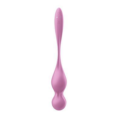 Вагінальні смарт-кульки з вібрацією Satisfyer Love Birds 1 Connect App Pink, 78 г SX0570 фото