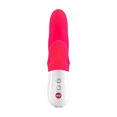 Вибратор-кролик Fun Factory MISS BI pink/white, 2 независимых мотора, диаметр 4,2 см SX0944 фото