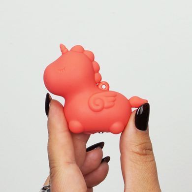 Вибратор мини-единорожка Unihorn Mini - Peachy Pony, брелок с вибрацией SX2869 фото